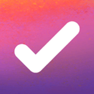 Pink splatter app icon
