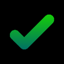 Clear X Green app icon