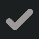 Minimalist Dark app icon