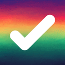 Rainbow splatter app icon